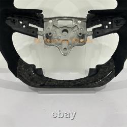 Forged Carbon Fiber Alcantara Steering Wheel Chevrolet Silverado 2023 with heat