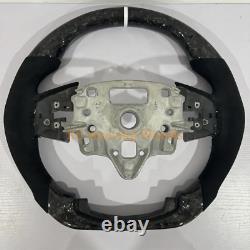 Forged Carbon Fiber Alcantara Steering Wheel Chevrolet Silverado 2023 with heat