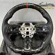 Forged Carbon Fiber Steering Wheel Fit for Ford Mustang GT 2015-2023 with Trim