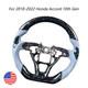 Forged Carbon Fiber Steering Wheel For 2018-2022 Honda Accord 10th Gen