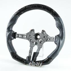Forged Carbon Leather Steering Wheel For BMW F10 F07 F12 F13 F06 F01 F02 M5 M6