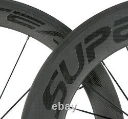 Front 60mm Rear 88mm Carbon Wheels Road Bike 700C Bike Carbon Wheelset 3K Basalt