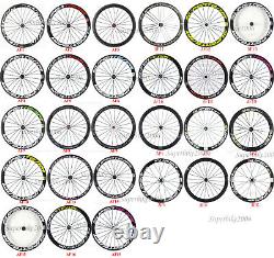 Front 60mm Rear 88mm Clincher Wheels 700C Bicycle Carbon Wheelset Racing Wheels