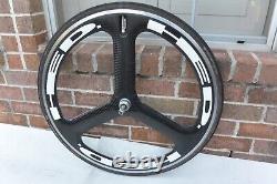 Front HED Trispoke 700C Clincher Wheel Rim Brake