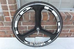 Front HED Trispoke 700C Clincher Wheel Rim Brake