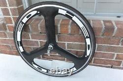 Front HED Trispoke 700C Clincher Wheel Rim Brake