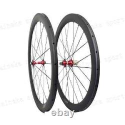 Full Carbon Fiber Bike Wheelset 30 38 50 60mm Depth Tubular Clincher R13 Hub