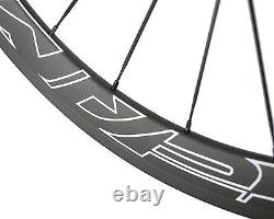 Full Carbon Fiber Toray Wheels 50mm Clincher Bicycle Wheelset Cycle Racing Wheel