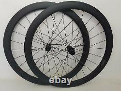 Full Carbon Fiber Wheels 45mm Carbon Wheelset 25C Tubeless DT240Hub Disc wheels