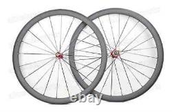 Full Carbon Fiber Wheelset Depth 24-88mm Clincher Tubular Tubeless Bike Hub