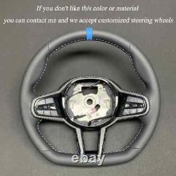 Full Leather Steering Wheel For BMW G30 G87 G80 G82 G81 F90 G06 G05 G20 G22