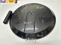 G500 G55 G63 Black Spare Wheel Tire Cover Carbon Fiber For Mercedes G Class