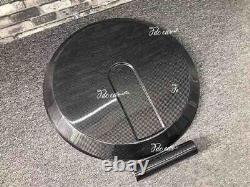 G500 G55 G63 Black Spare Wheel Tire Cover Carbon Fiber For Mercedes G Class