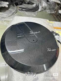 G500 G55 G63 Black Spare Wheel Tire Cover Carbon Fiber For Mercedes G Class