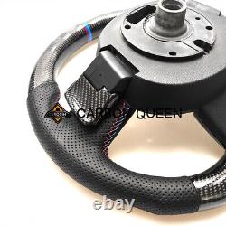 GENUINE CARBON FIBER Steering Wheel FOR BMW MINI Cooper R55 R56 R60 JCW