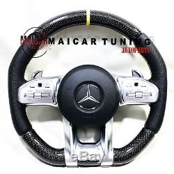 Genuine 2019 AMG model Carbon Steering Wheels for All Mercedes models 2014+ up