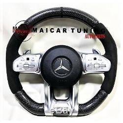 Genuine 2019 AMG model Carbon Steering Wheels for All Mercedes models 2014+ up