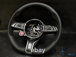 Genuine Alfa Romeo Giulia/Stelvio steering wheel full quadrifoglio carbon fiber