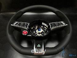 Genuine Alfa Romeo Giulia/Stelvio steering wheel full quadrifoglio carbon fiber