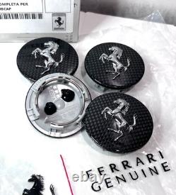 Genuine Ferrari Carbon Fiber Wheel Hub Center Cap 000281089 U. S Shipping