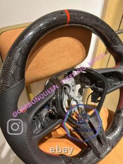 HEATED Steering Wheel FOR INFINITI q50/q60/QX50/QX55 WITH HONEYCOMB CARBON FIBER