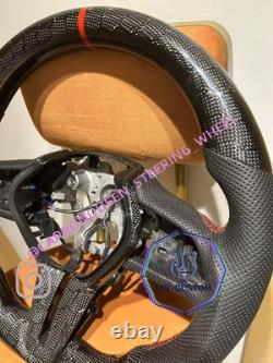 HEATED Steering Wheel FOR INFINITI q50/q60/QX50/QX55 WITH HONEYCOMB CARBON FIBER