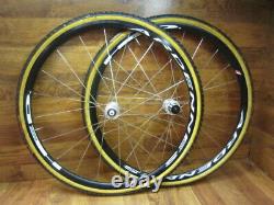 HED. ARDENNES 11 SPEED SHIMANO CL DISC 700C TUBULAR WHEEL SET & CHALLANGE 32's