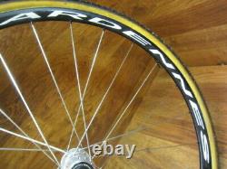 HED. ARDENNES 11 SPEED SHIMANO CL DISC 700C TUBULAR WHEEL SET & CHALLANGE 32's