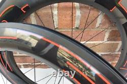 HED Jet 9/6 Wheelset 700c Thru axle Disc Brake Shimano/sram 10/11 Speed