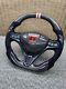 HONDA CIVIC FD2/FN2 Top & Bottom FLAT Steering Wheel With Real Carbon Fiber