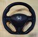 HONDA Civic FD2/FN2 TypeR Flat Bottom Steering Wheel With Carbon Fiber