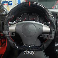 HYDRO DIP Carbon Fiber Steering Wheel Fit For 2006-2013 Corvette C6 Z06 ZR1