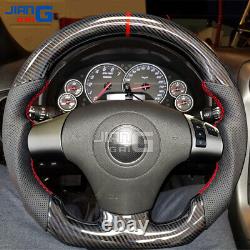 HYDRO DIP Carbon Fiber Steering Wheel Fit For 2006-2013 Corvette C6 Z06 ZR1