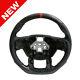 Handkraftd 2015+ Ford F150 Steering Wheel Real Carbon Fiber/Leather/Red Stitch