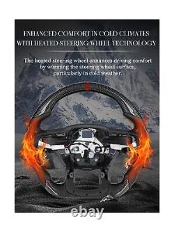 Heated Steering Wheel for Raptor 2015-2020 Carbon Fiber Steering Wheel with H