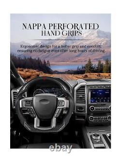 Heated Steering Wheel for Raptor 2015-2020 Carbon Fiber Steering Wheel with H