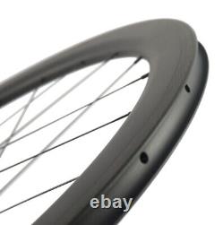 High TG Clincher 50mm Carbon Wheelset Road Bike 700C 25mm R13 hub Carbon Wheels