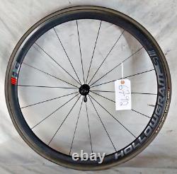 Hollowgram 1800G Carbon Front 700c Road Bike Wheel 100mm 18S Damaged USA Shipper