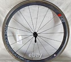 Hollowgram 1800G Carbon Front 700c Road Bike Wheel 100mm 18S Damaged USA Shipper
