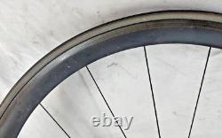 Hollowgram 1800G Carbon Front 700c Road Bike Wheel 100mm 18S Damaged USA Shipper