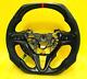 Honda CIVIC Fd2 Type R Top Bottom Flat Sports Hydro Carbon Fiber Steering Wheel