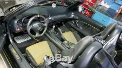 Honda s2000 OEM Steering Wheel Flat Bottom Thicker Grip Carbon Fiber wheel