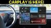 Huge Announcement Carplay Is Here Tesla Model 3 Model Y