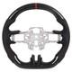 Hydro-Dip Carbon Fiber Black Steering Wheel for FORD MUSTANG GT 2018-2023