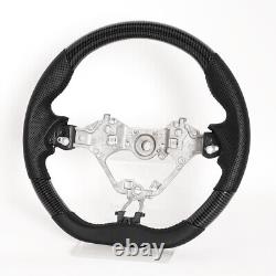 Hydro Dip Carbon Fiber Flat Sport Steering Wheel Fit TOYOTA GR86 GT86 BRZ 2017+