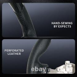 Hydro Dip Carbon Fiber Flat Sport Steering Wheel Fit TOYOTA GR86 GT86 BRZ 2017+