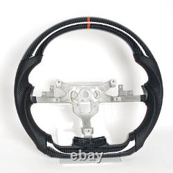 Hydro Dip Carbon Fiber Steering Wheel Fit 2006-2009 Pontiac Solstice Red Line