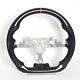 Hydro Dip Carbon Fiber Steering Wheel Fit 2006-2009 Pontiac Solstice Red Line