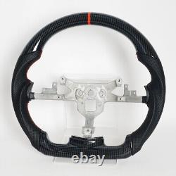 Hydro Dip Carbon Fiber Steering Wheel Fit 2006-2009 Pontiac Solstice Red Line