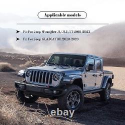 Hydro Dip Carbon Fiber Steering Wheel For Jeep Wrangler JL/JT GLADIATOR 2018-23